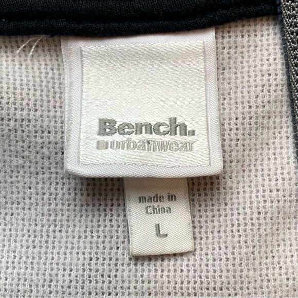 Bench Gray Front Zip Jacket Size Large - Picture 3 of 12